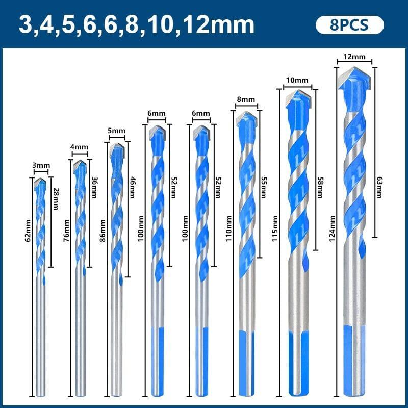 Kit Brocas Multimaterial ImpactDrill - Akada Brasil