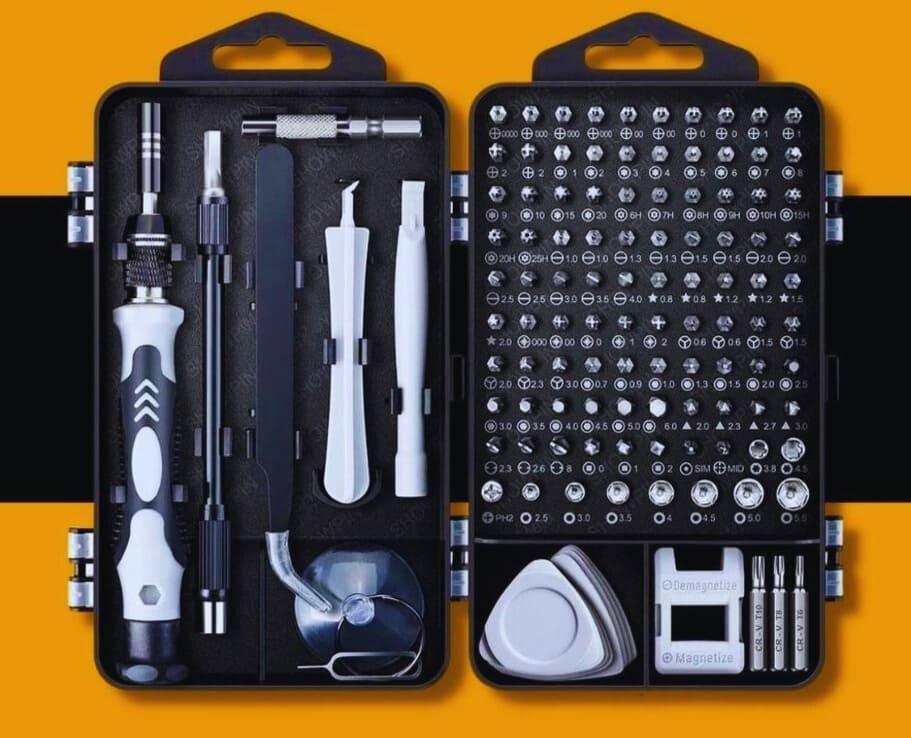Kit De Ferramentas Profissional Com 115 Peças