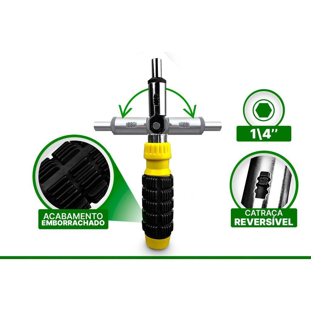 Kit de Ferramentas Completo Com 200 Peças