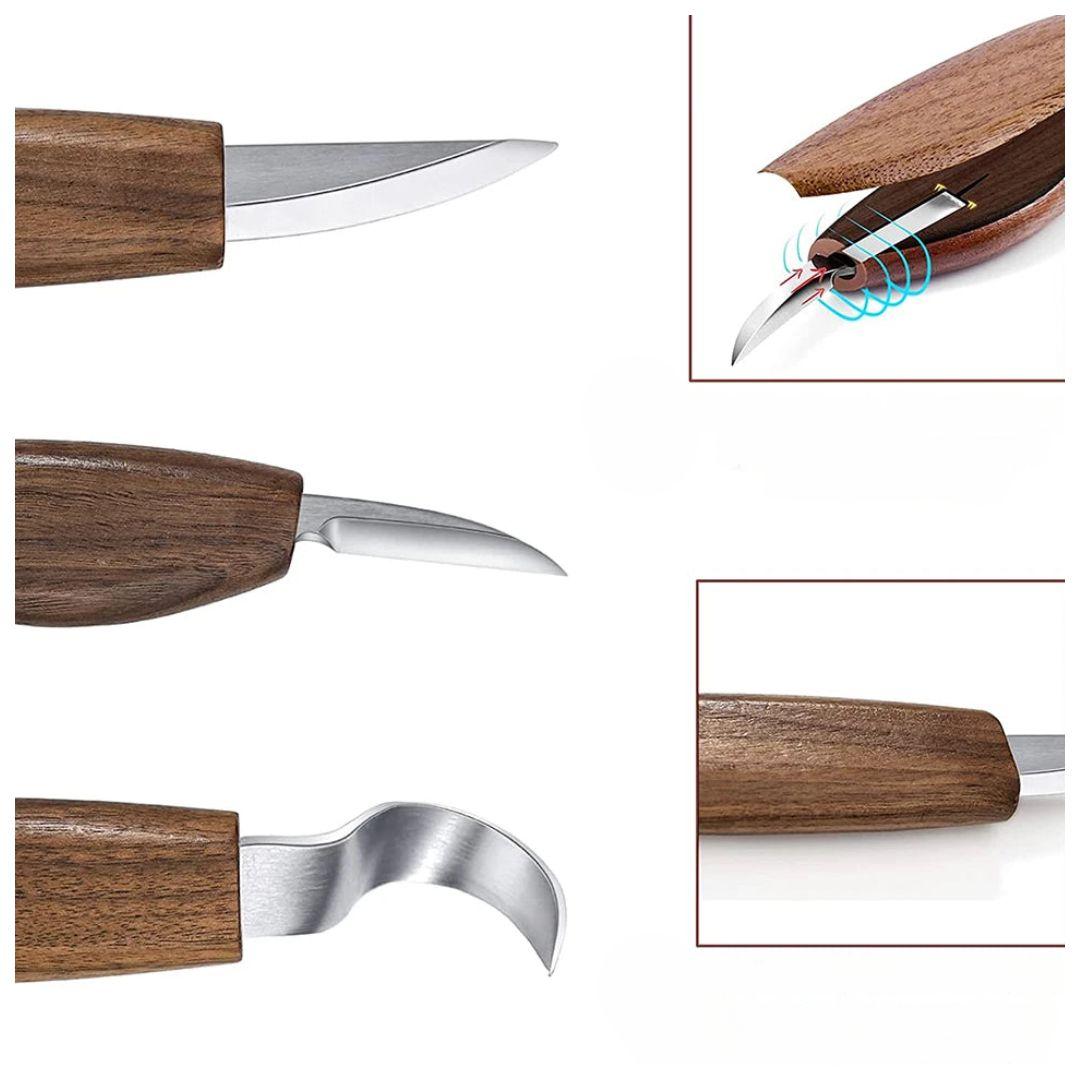 Kit Premium de Escultura em Madeira para DIY e Profissionais