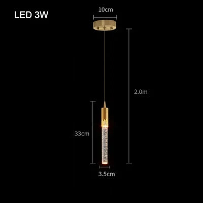 Nordic cristal luzes pingente led lâmpada do teto cabeceira pendurado iluminação para sala de estar cozinha quarto teto decoração casa