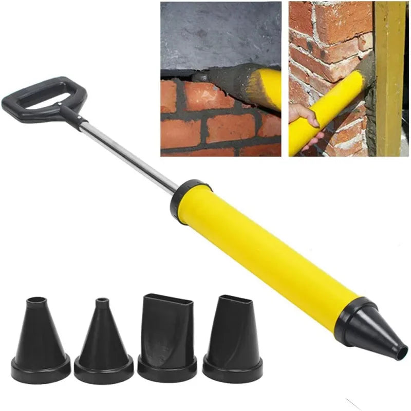 Ferramentas de enchimento de rejunte aplicador ferramentas manuais com 4 bicos pistola de calafetagem rejunte argamassa pulverizador cimento bomba de cal