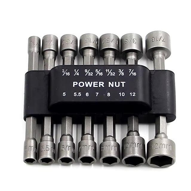 Kit 14 Soquete Interno, Chave Hexagonal e Extensão
