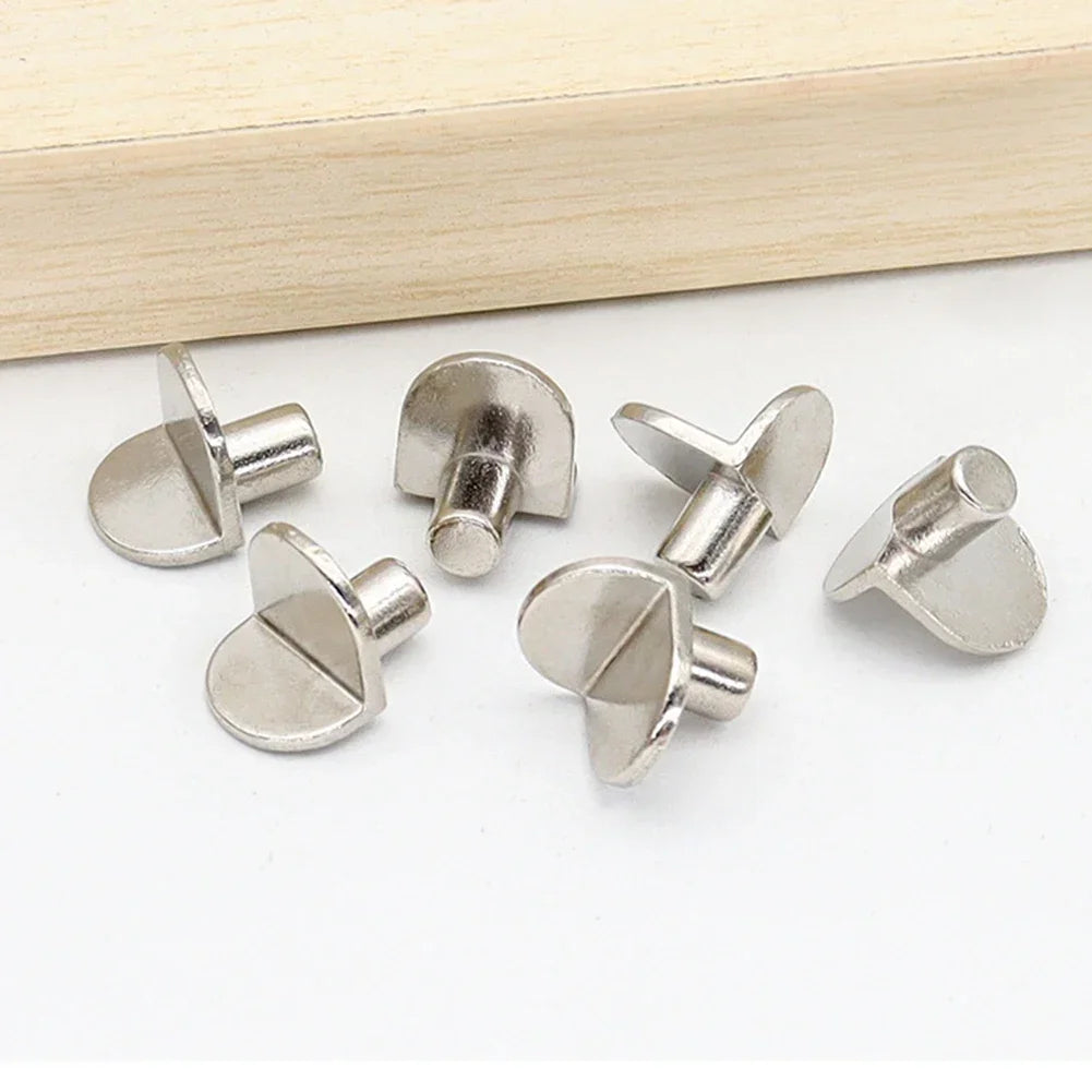 20 peças 5mm em forma de l pinos de suporte de prateleira: fixar placas de madeira/vidro em armários, suportes de suporte de móveis ideais