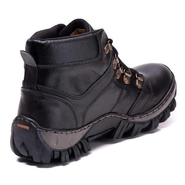 Bota Adventure Comfort Masculina Cat em Couro com Palmilha em Gel - Akada Brasil