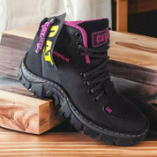 Bota Feminina Adventure Coturno Motoqueira com Palmilha Gel - Akada Brasil