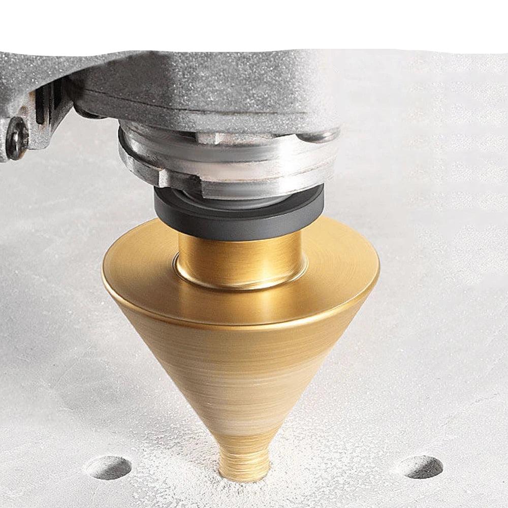 Broca Diamantada Chanfradora M10/M14 – Perfuração, Polimento e Acabamento Profissional em Pedra - Akada Brasil