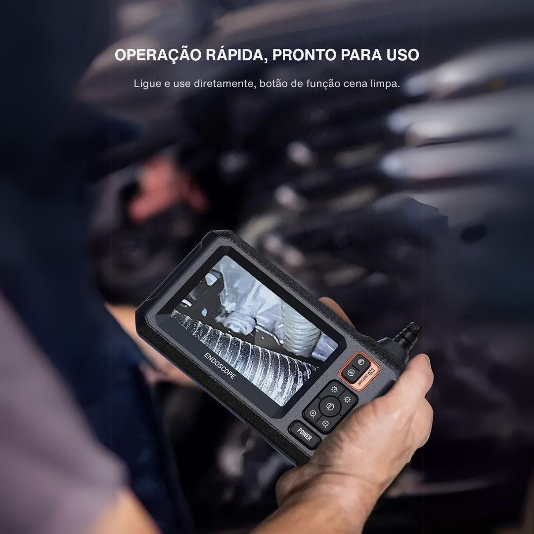 Câmera Endoscópica Full HD 1080P com Tela IPS e Proteção IP67 - Akada Brasil