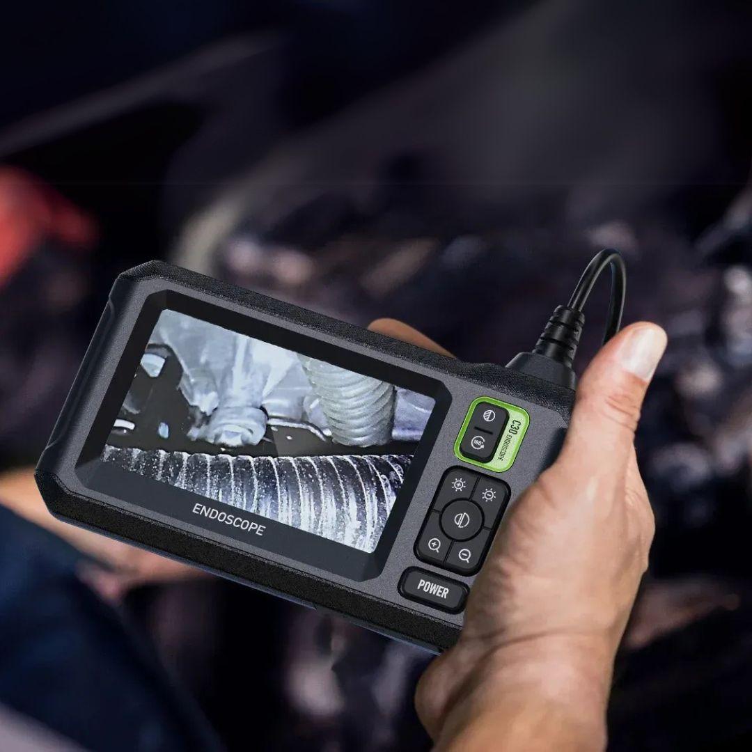 Câmera Endoscópica Full HD 1080P com Tela IPS e Proteção IP67 - Akada Brasil