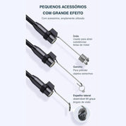 Câmera Endoscópica Full HD 1080P com Tela IPS e Proteção IP67 - Akada Brasil