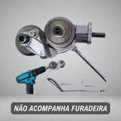 Cortador De Chapa Aço Metal Para Furadeira - DrillSlice - Akada Brasil