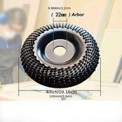 Disco Abrasivo Madeira Shaping 4 Polegadas - Akada Brasil