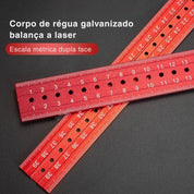 Esquadro Ajustável com Nível de Bolha 45°/90° - AngleMaster Pro - Akada Brasil