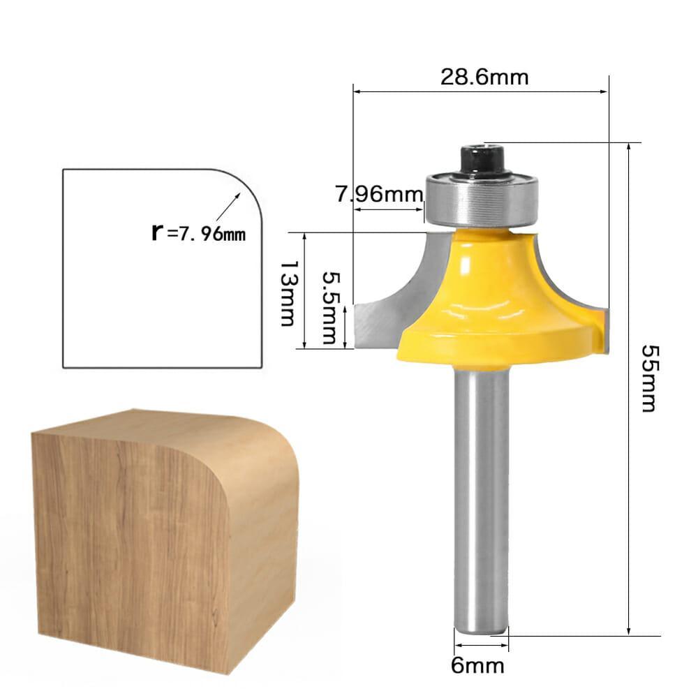 fresa para arredondar cantos 6mm – RoundRouter - Akada Brasil