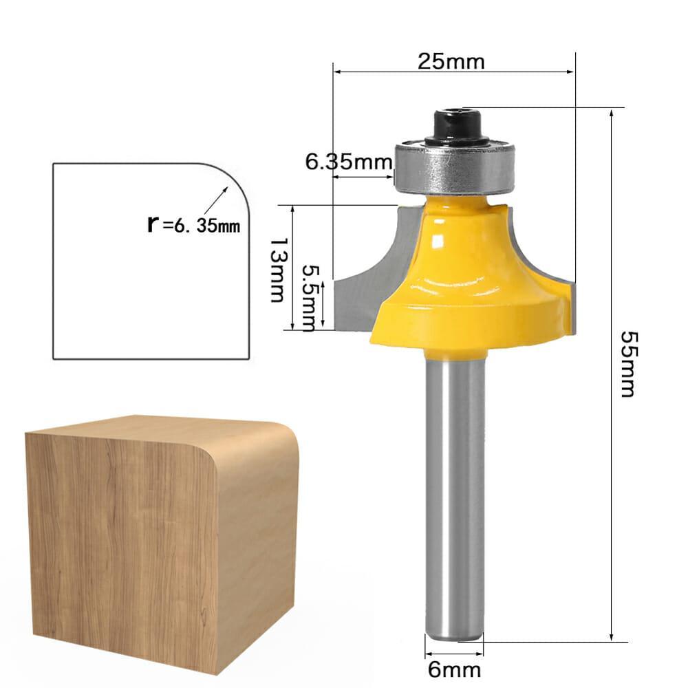 fresa para arredondar cantos 6mm – RoundRouter - Akada Brasil