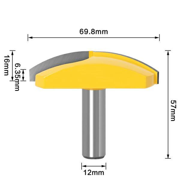 Fresa para Fazer Bandeja, Tigela, Petisqueira Haste 12mm – RouterLarge - Akada Brasil