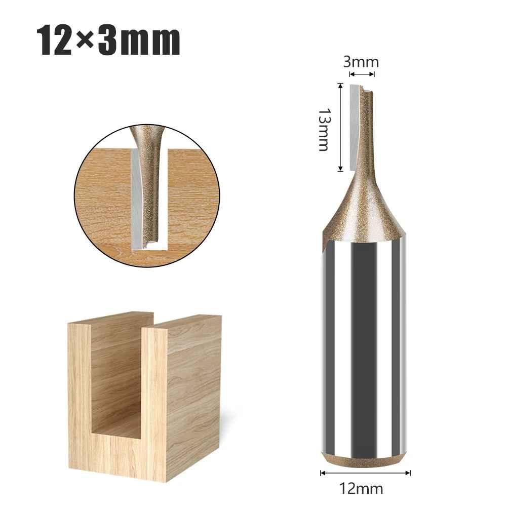Fresa Reta para Tupia Haste de 12mm - StraiRouter - Akada Brasil