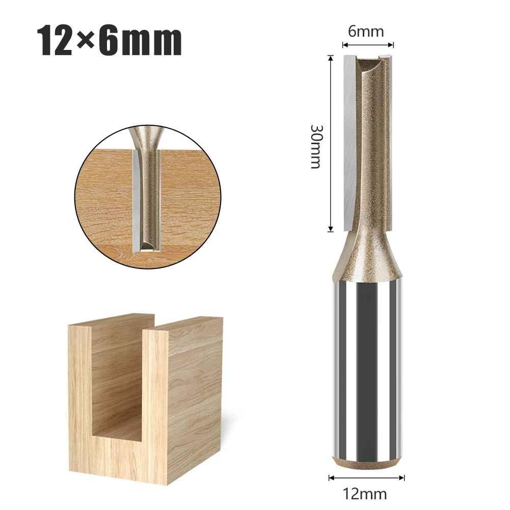 Fresa Reta para Tupia Haste de 12mm - StraiRouter - Akada Brasil