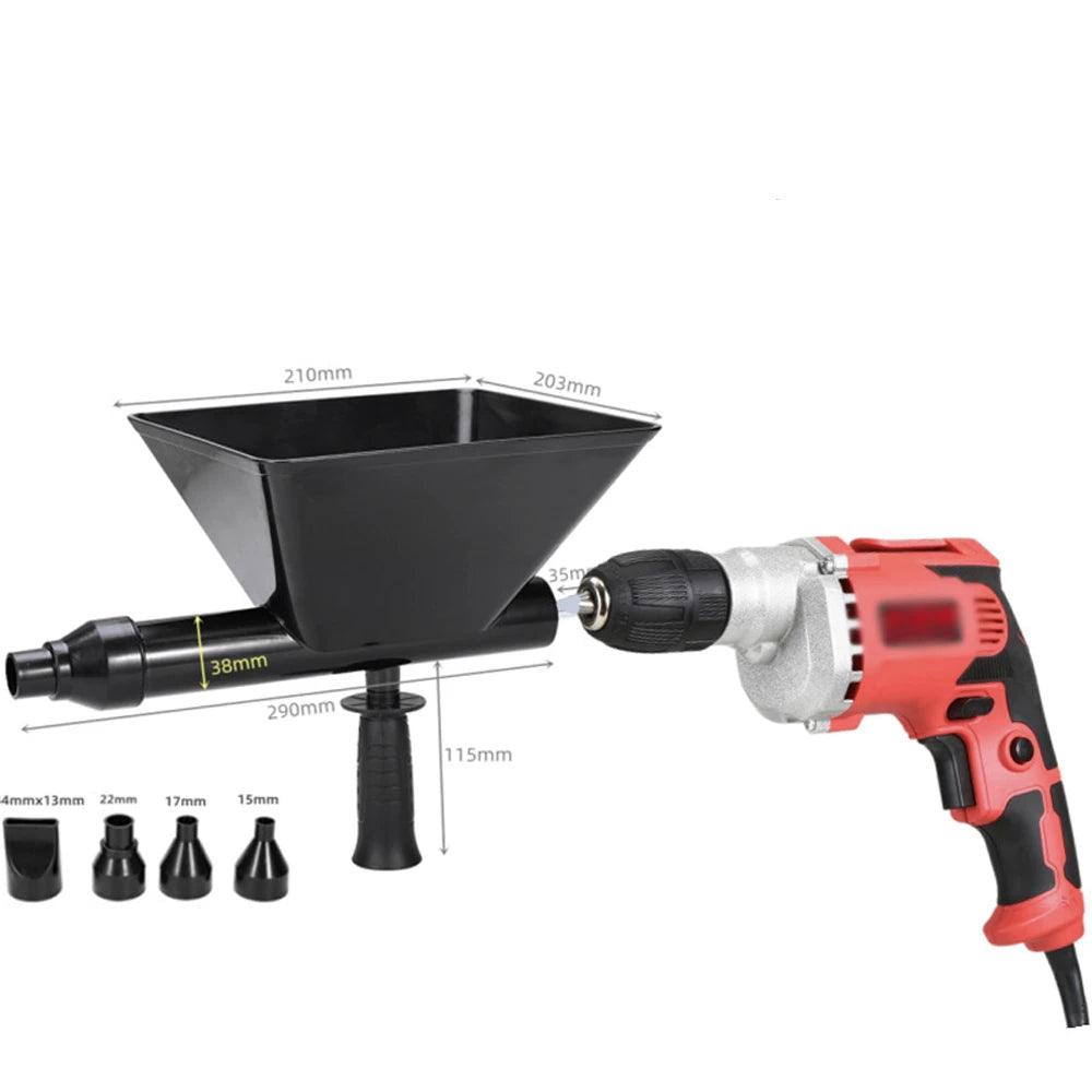 Funil Aplicador de Argamassa para Furadeira - DrillFill - Akada Brasil