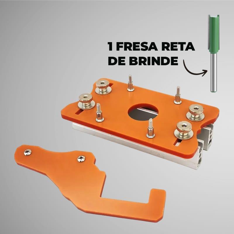 Gabarito 2 em 1 + Fresa de Brinde - JigPro - Akada Brasil