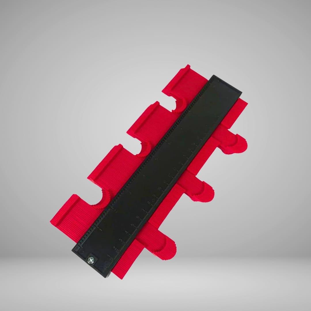 Gabarito Copiador de Contorno e Cantos 25 cm - Akada Brasil