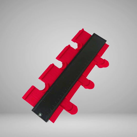 Gabarito Copiador de Contorno e Cantos 25 cm - Akada Brasil