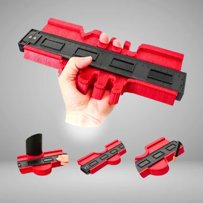 Gabarito Copiador de Contorno e Cantos 25 cm - Akada Brasil