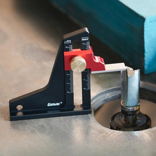 Gabarito de Altura e Medidor de Profundidade Ajustável para Serra e Tupia de Bancada - ProGauge - Akada Brasil