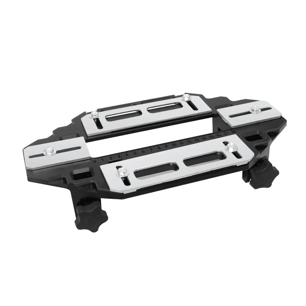 Gabarito para Rebaixo de Dobradiça e Fechadura – Compatível com Tupia - Akada Brasil