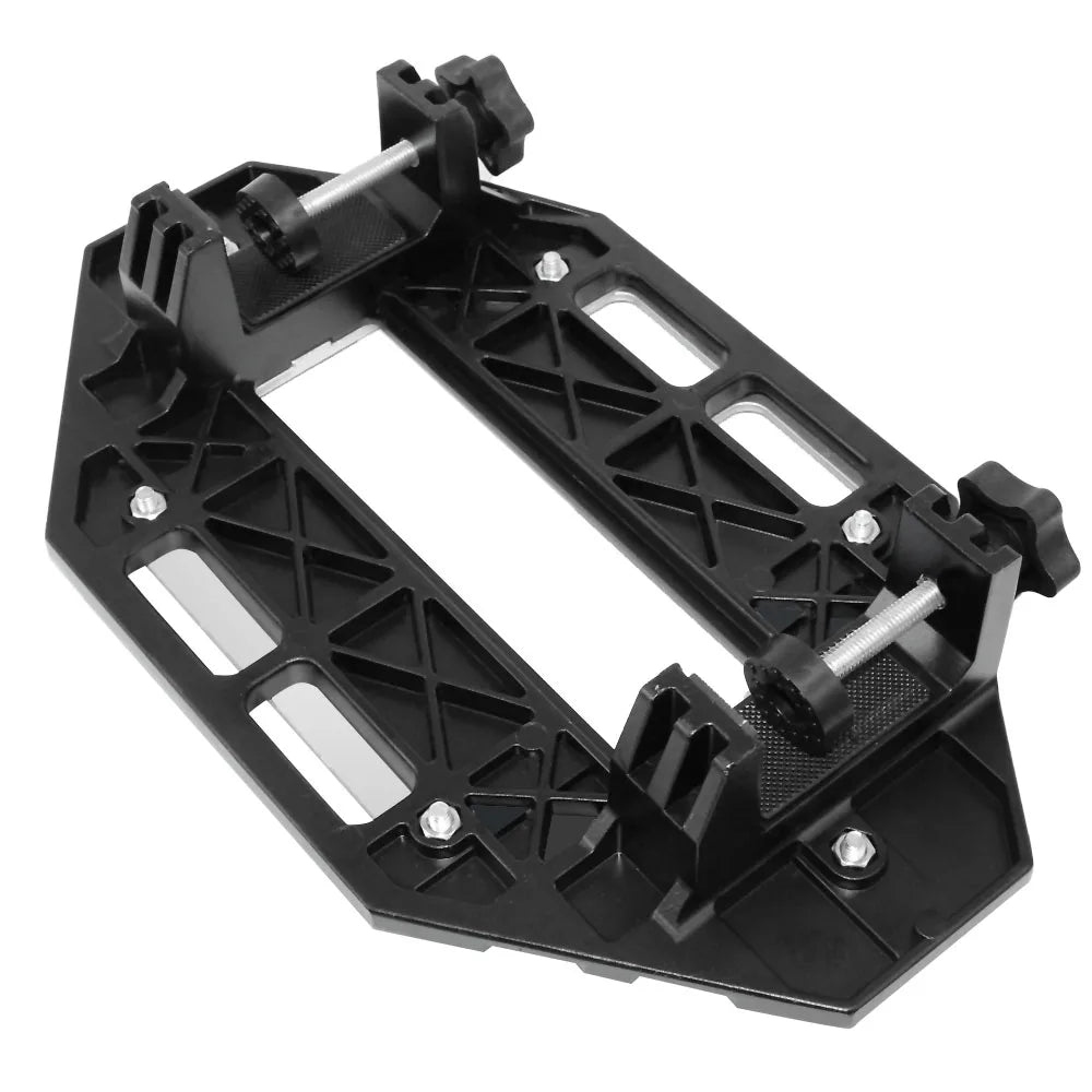 Gabarito para Rebaixo de Dobradiça e Fechadura – Compatível com Tupia - Akada Brasil