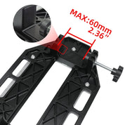 Gabarito para Rebaixo de Dobradiça e Fechadura – Compatível com Tupia - Akada Brasil