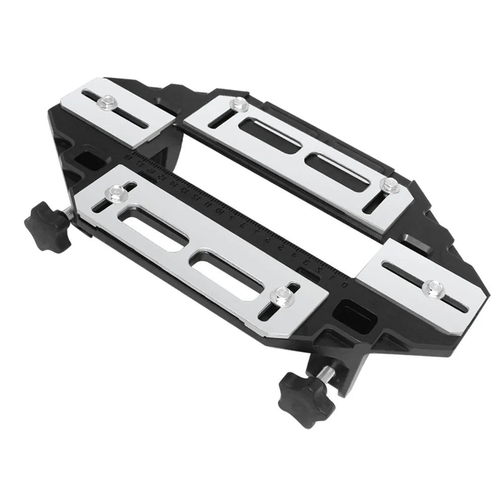 Gabarito para Rebaixo de Dobradiça e Fechadura – Compatível com Tupia - Akada Brasil