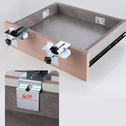 Grampo 2 em 1 para Porta e Gaveta – Precisão e Praticidade na Montagem - Akada Brasil