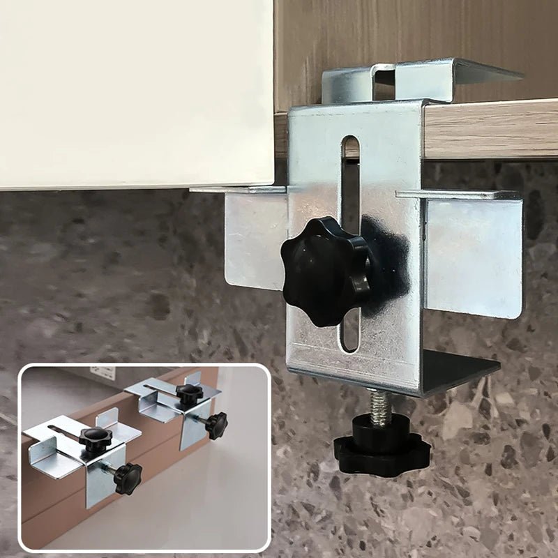 Grampo 2 em 1 para Porta e Gaveta – Precisão e Praticidade na Montagem - Akada Brasil