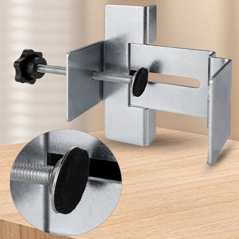 Grampo 2 em 1 para Porta e Gaveta – Precisão e Praticidade na Montagem - Akada Brasil