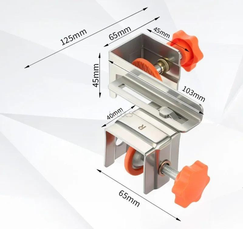 Grampo Braçadeira de Instalação de Gaveta em Aço Inoxidável - Akada Brasil