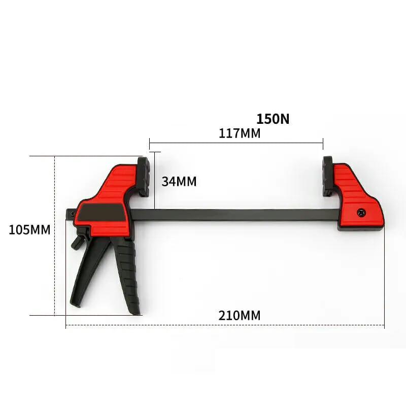 Grampo de Aperto Rápido 4 Pol. - ProClamp - Akada Brasil