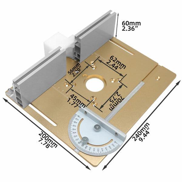 Placa InvertRouter Pro para Tupia Manual Invertida - Akada Brasil