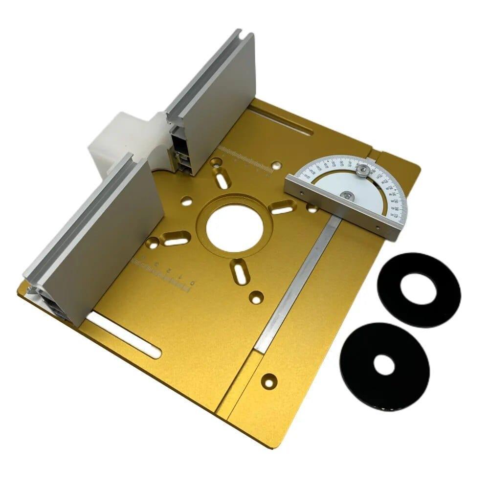 Placa InvertRouter Pro Gold para Tupia de Manual e Coluna Fixação Ajustável - Akada Brasil