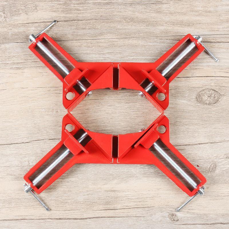 Kit 2 Grampos de ângulo 90 graus - SuperClamp - Akada Brasil