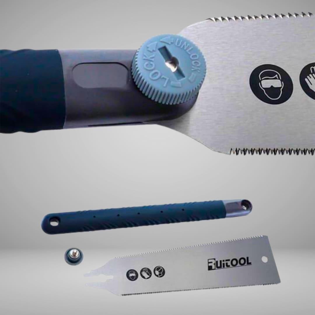 Kit 2 Serrotes Japonês Ryoba Duplo Dente 150mm + 250mm - Akada Brasil