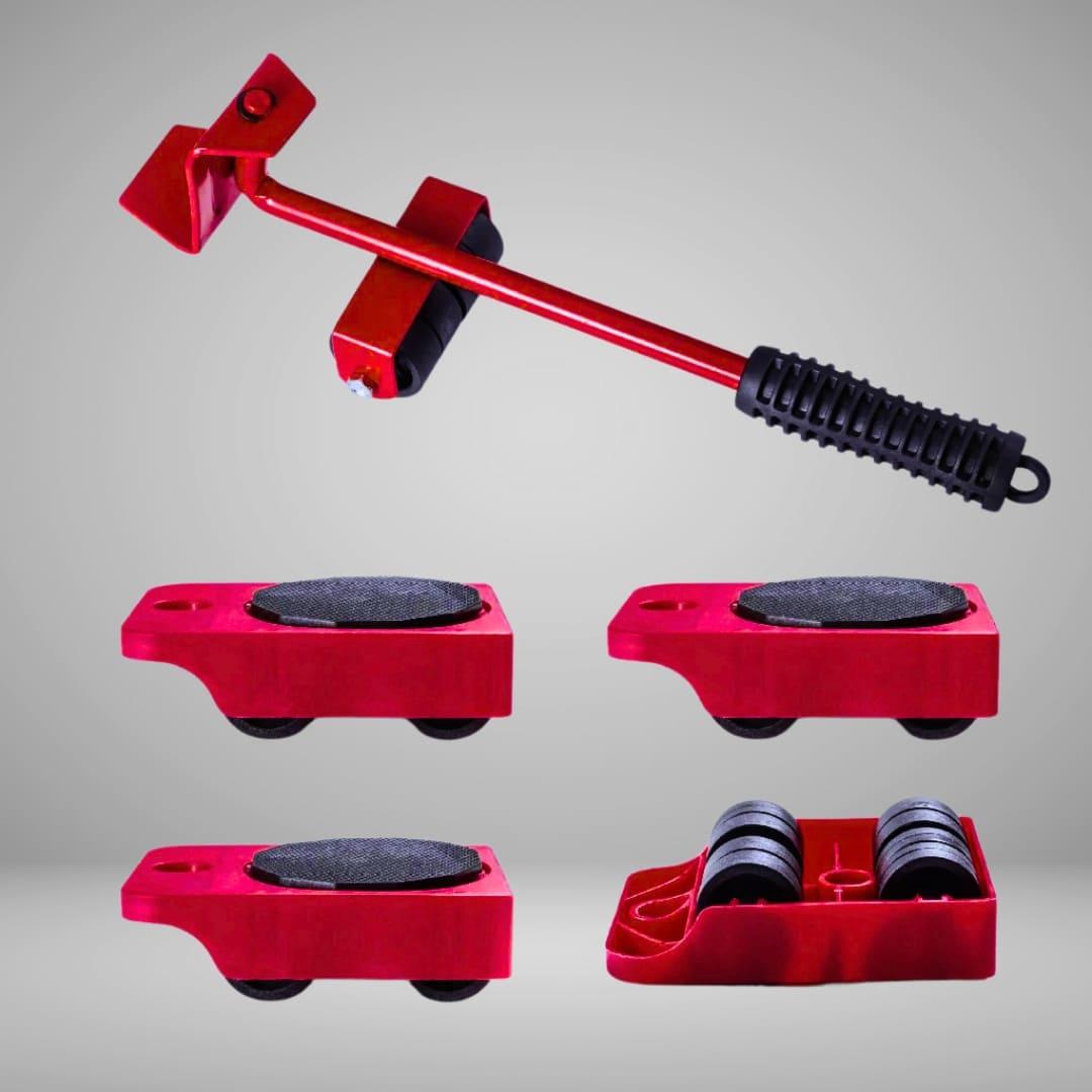 Kit 5 Peças Movedor de Móveis Pesados com Rodinhas - Akada Brasil