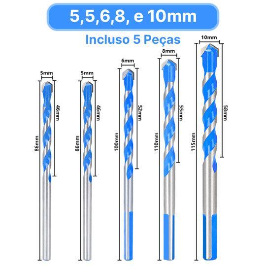 Kit Brocas Multimaterial ImpactDrill - Akada Brasil