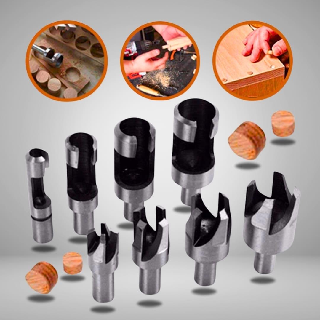 Kit Brocas Para Fazer Cavilha Tapa Furo Plugdrill - Akada Brasil