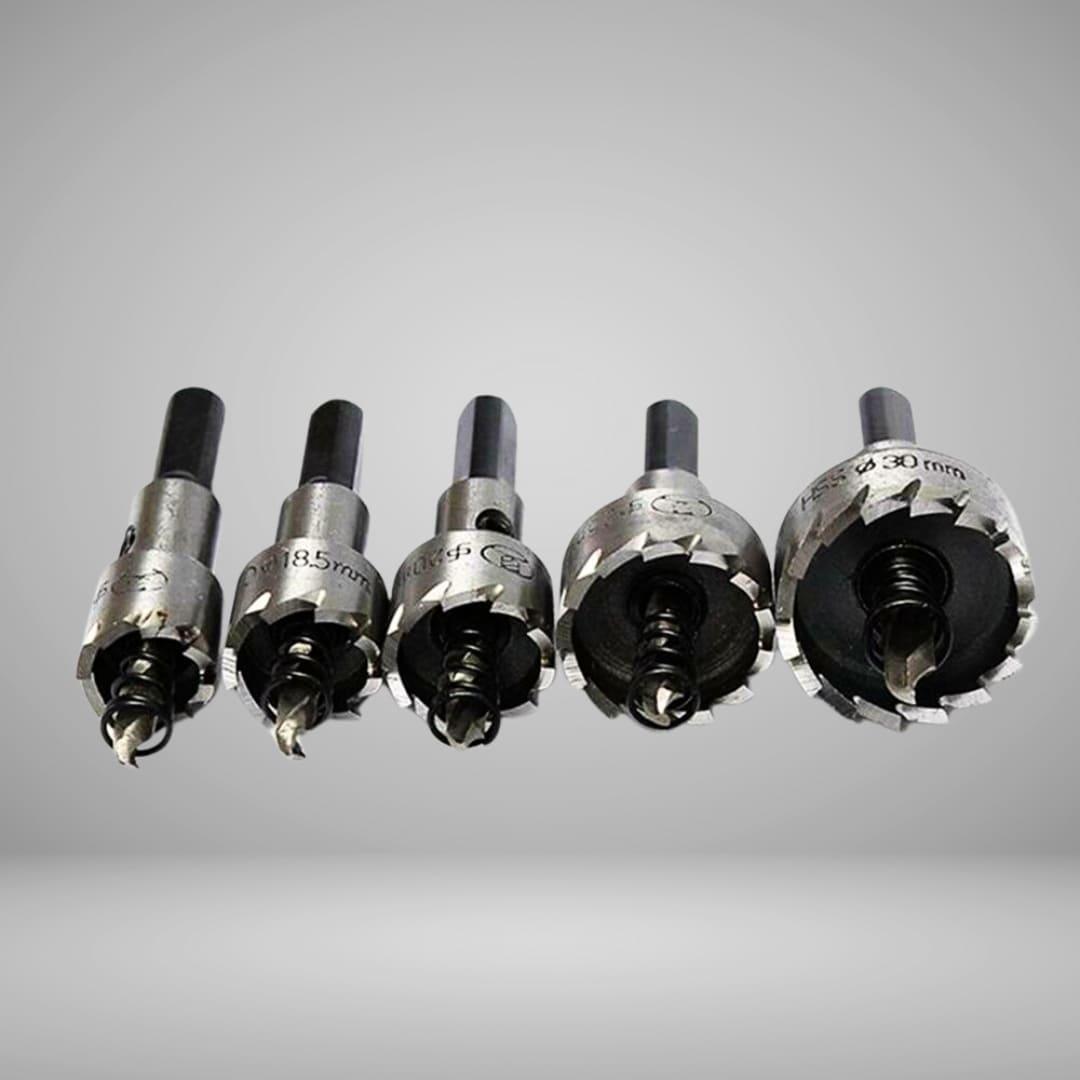 Kit Brocas Serra Copo para Aço Ferro Alumínio - SawDrill - Akada Brasil