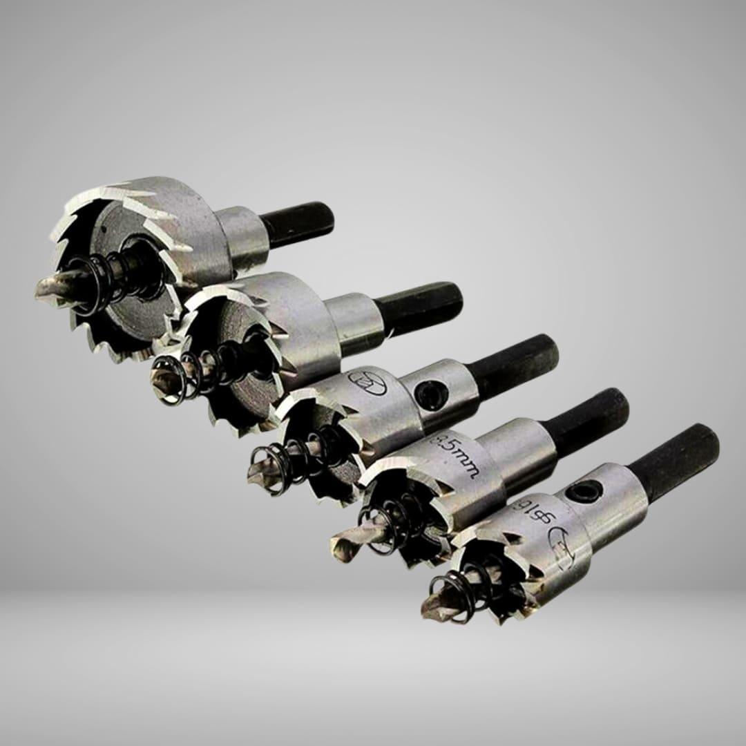 Kit Brocas Serra Copo para Aço Ferro Alumínio - SawDrill - Akada Brasil