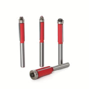 Kit de Gabaritos para Cantos Arredondados + 4 Fresas 6,35mm com Rolamento + Brinde Serrote Japonês - Rounder - Akada Brasil