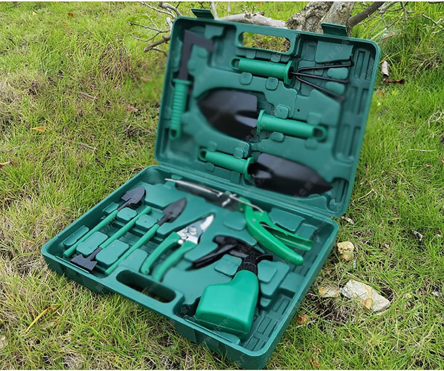 Kit Ferramentas Para Jardinagem 10 Peças Com Maleta - Akada Brasil