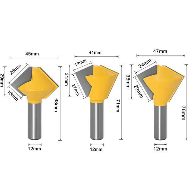 Kit Fresas de 12mm para Tupia – RouterBird - Akada Brasil