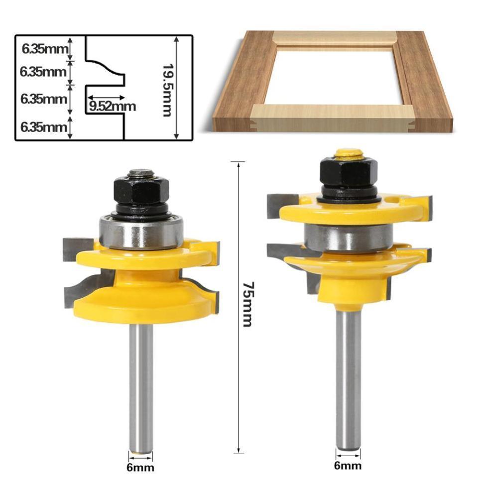 Kit Fresas de 6mm para Tupia – RouterMax - Akada Brasil